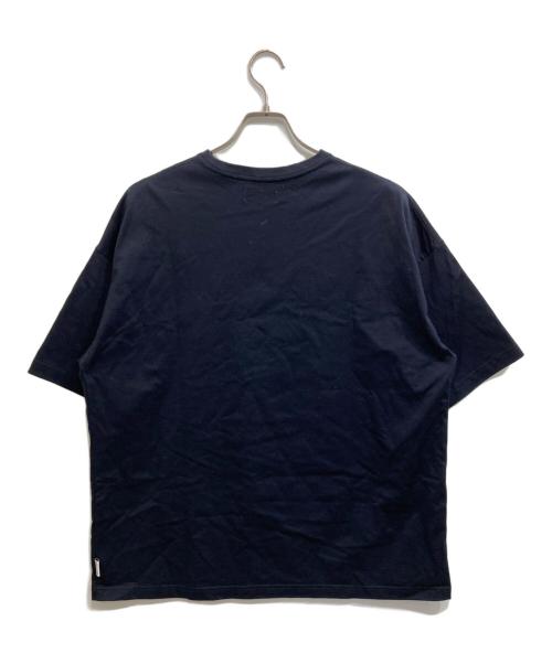 TTT MSW（ティー）TTT MSW (ティー) College logo tee/カレッジロゴ Tシャツ ネイビー サイズ:Ｍの古着・服飾アイテム