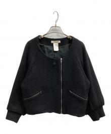 Chloe（クロエ）の古着「ショートブルゾン」｜ブラック