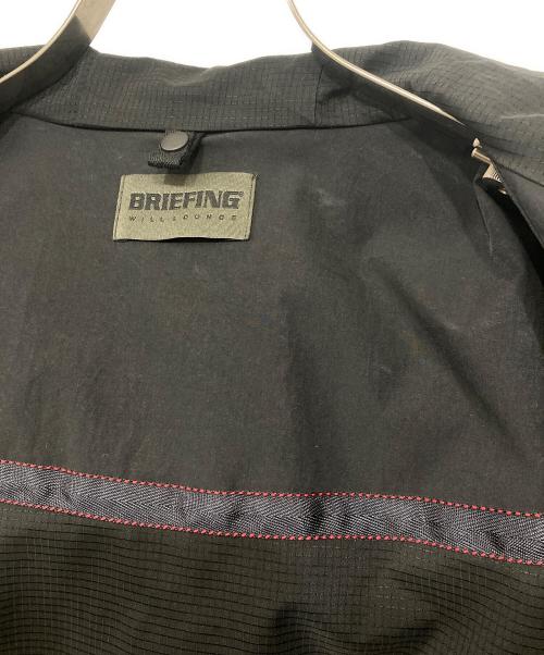 BRIEFING（ブリーフィング）BRIEFING (ブリーフィング) パッカブルミリタリーブルゾン ブラック サイズ:Sの古着・服飾アイテム