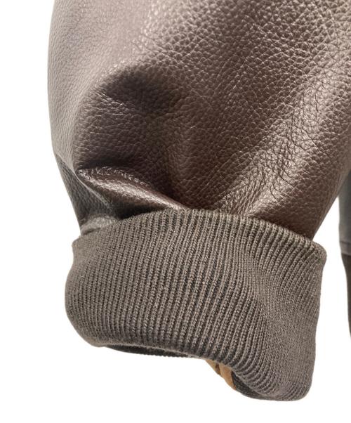 BO Mike Ronny（ビーオーマイクロニー）BO Mike Ronny (ビーオーマイクロニー) G-1 フライトジャケット ブラウン サイズ:Mの古着・服飾アイテム