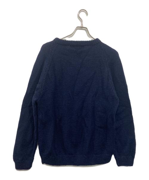 INVERALLAN（インバーアラン）INVERALLAN (インバーアラン) ウールニット ネイビー サイズ:記載なしの古着・服飾アイテム