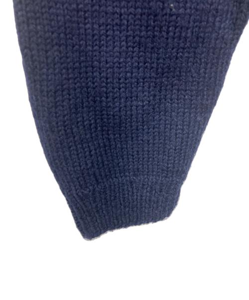 INVERALLAN（インバーアラン）INVERALLAN (インバーアラン) ウールニット ネイビー サイズ:記載なしの古着・服飾アイテム