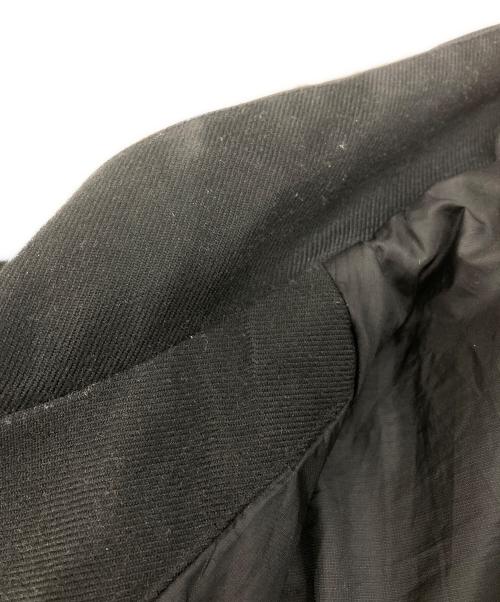 DESCENTE PAUSE（デサントポーズ）DESCENTE PAUSE (デサントポーズ) WOOL MIX STAND COLLAR ZIP UP BLOUSON ブラック サイズ:Sの古着・服飾アイテム