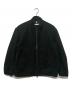 DESCENTE PAUSE（デサントポーズ）の古着「WOOL MIX STAND COLLAR ZIP UP BLOUSON」｜ブラック