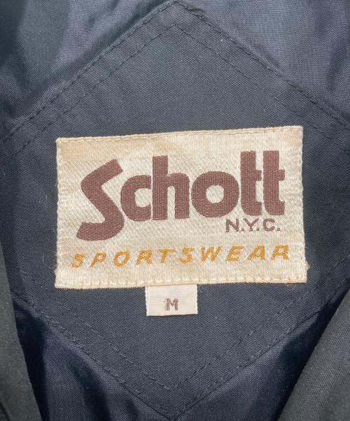 Schott（ショット）Schott (ショット) ダービージャケット ブラック サイズ:Mの古着・服飾アイテム