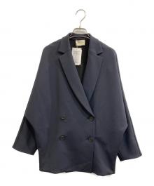 UNITED ARROWS（ユナイテッドアローズ）の古着「ドルマンスリーブ ジャケット」｜ネイビー
