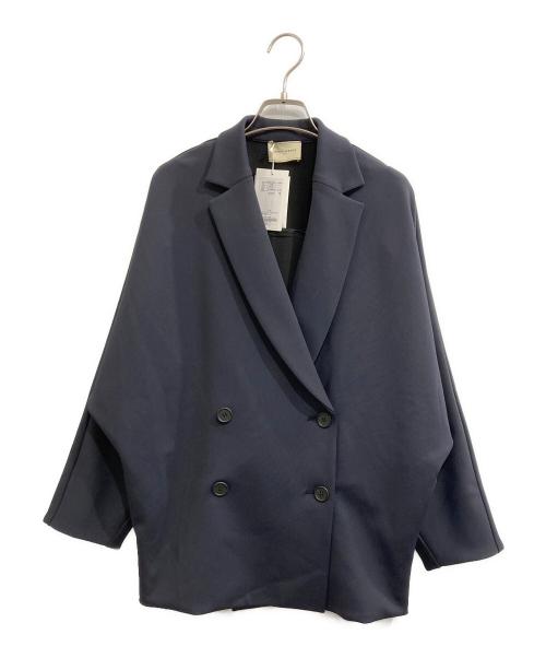 UNITED ARROWS（ユナイテッドアローズ）UNITED ARROWS (ユナイテッドアローズ) ドルマンスリーブ ジャケット ネイビー サイズ:FREE 未使用品の古着・服飾アイテム