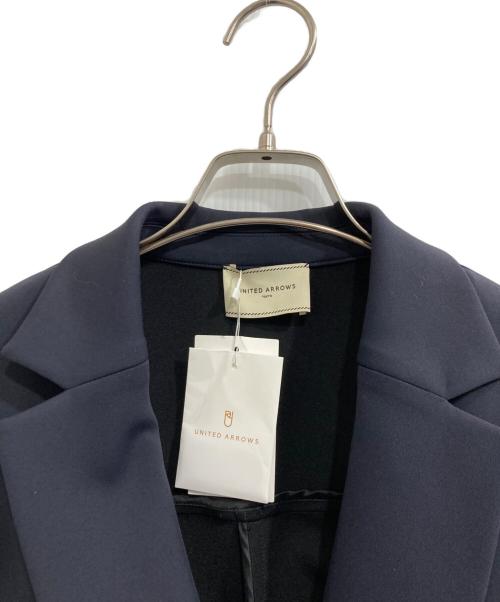 UNITED ARROWS（ユナイテッドアローズ）UNITED ARROWS (ユナイテッドアローズ) ドルマンスリーブ ジャケット ネイビー サイズ:FREE 未使用品の古着・服飾アイテム