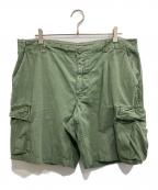 US ARMYユーエスアーミー）の古着「ハーフパンツ/RIP STOP JUNGLE FATIGUE」｜グリーン