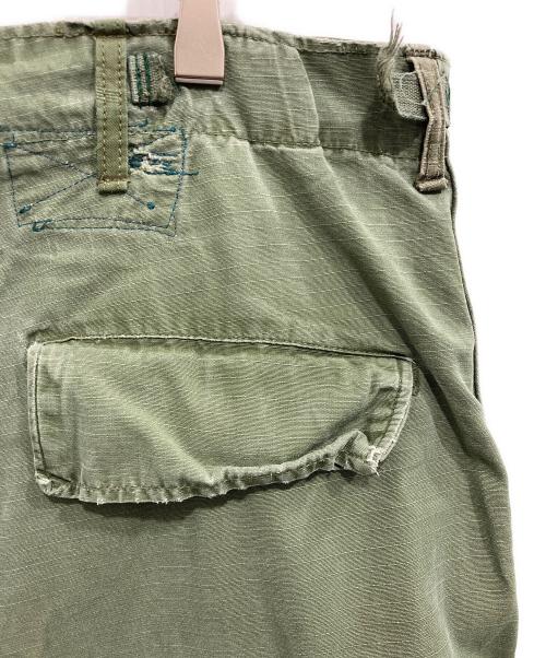 US ARMY（ユーエスアーミー）US ARMY (ユーエスアーミー) ハーフパンツ/RIP STOP JUNGLE FATIGUE グリーン サイズ:35-39の古着・服飾アイテム