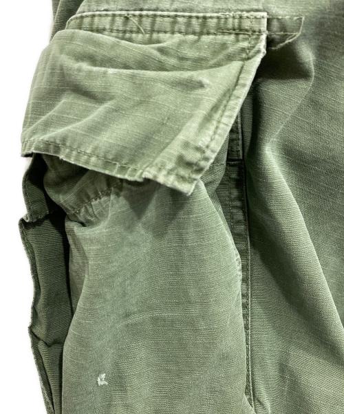 US ARMY（ユーエスアーミー）US ARMY (ユーエスアーミー) ハーフパンツ/RIP STOP JUNGLE FATIGUE グリーン サイズ:35-39の古着・服飾アイテム