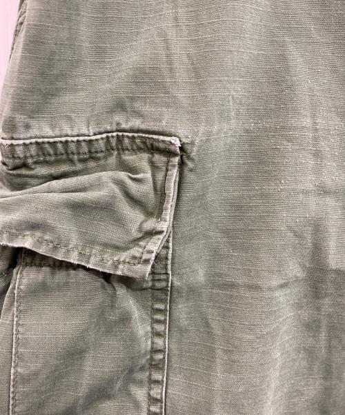 US ARMY（ユーエスアーミー）US ARMY (ユーエスアーミー) ハーフパンツ/RIP STOP JUNGLE FATIGUE グリーン サイズ:35-39の古着・服飾アイテム