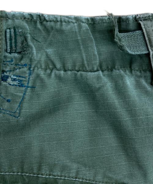 US ARMY（ユーエスアーミー）US ARMY (ユーエスアーミー) ハーフパンツ/RIP STOP JUNGLE FATIGUE グリーン サイズ:35-39の古着・服飾アイテム