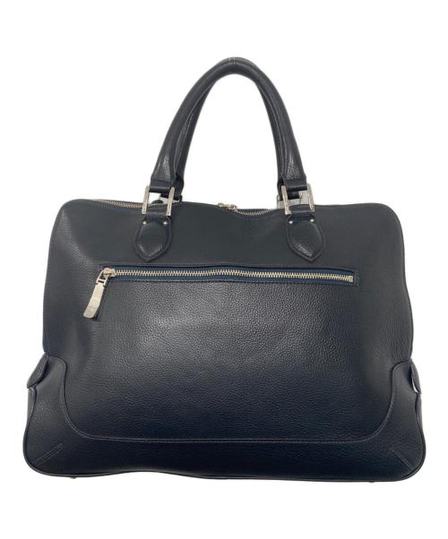 PELLE MORBIDA（ペッレモルビダ）PELLE MORBIDA (ペッレモルビダ) ブガッティバッグ（Mサイズ) ネイビーの古着・服飾アイテム