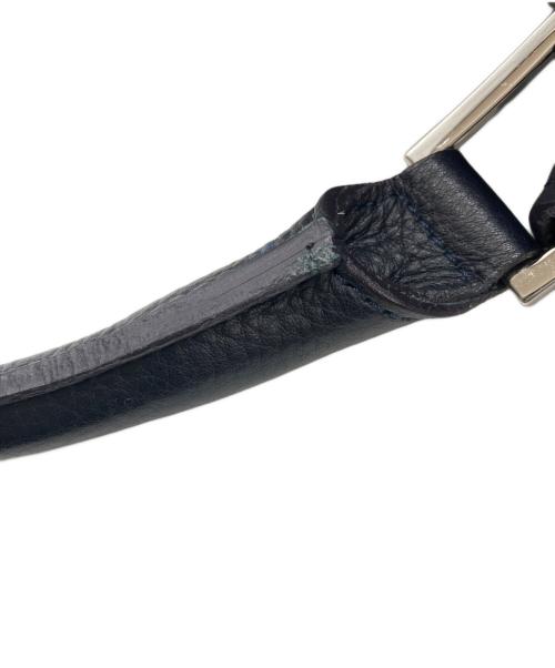 PELLE MORBIDA（ペッレモルビダ）PELLE MORBIDA (ペッレモルビダ) ブガッティバッグ（Mサイズ) ネイビーの古着・服飾アイテム