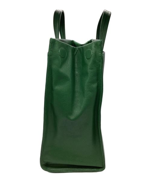 DIESEL（ディーゼル）DIESEL (ディーゼル) エンボスロゴ2WAYバッグ グリーンの古着・服飾アイテム