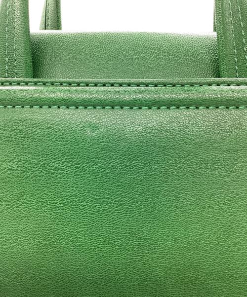 DIESEL（ディーゼル）DIESEL (ディーゼル) エンボスロゴ2WAYバッグ グリーンの古着・服飾アイテム