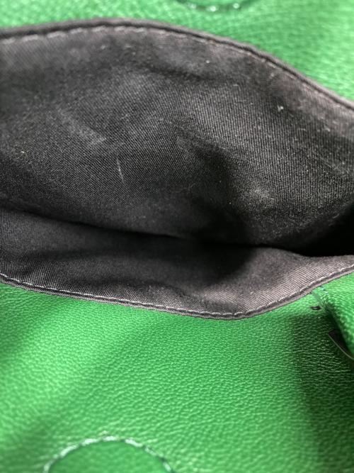 DIESEL（ディーゼル）DIESEL (ディーゼル) エンボスロゴ2WAYバッグ グリーンの古着・服飾アイテム