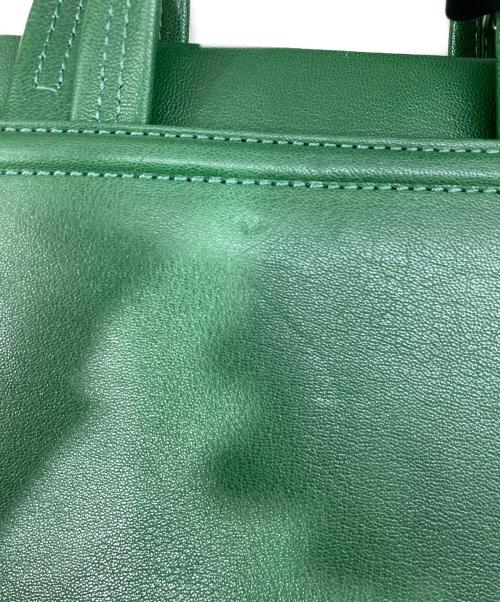 DIESEL（ディーゼル）DIESEL (ディーゼル) エンボスロゴ2WAYバッグ グリーンの古着・服飾アイテム