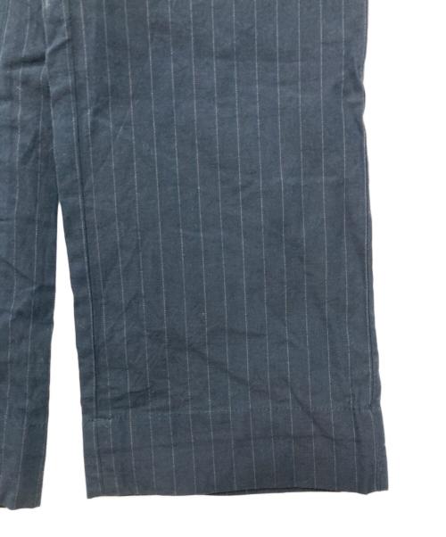 Maison Margiela（メゾンマルジェラ）Maison Margiela (メゾンマルジェラ) ストライプパンツ ネイビー サイズ:44の古着・服飾アイテム