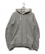 COMME des GARCONS SHIRTコムデギャルソンシャツ）の古着「プルオーバーパーカー」｜グレー