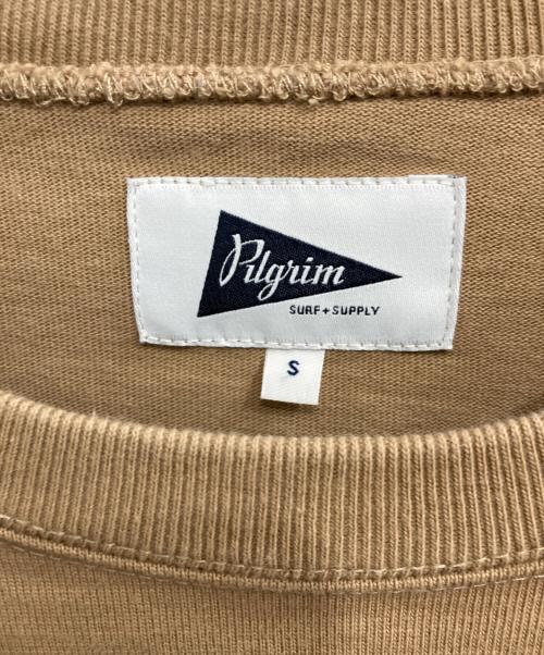 Pilgrim（ピルグリム）PILGRIM (ピルグリム) スウェット ベージュ サイズ:Sの古着・服飾アイテム
