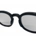 中古・古着 MOSCOT (モスコット) 伊達眼鏡/LEMTOSH 46 ブラック サイズ:46□24-145：25000円