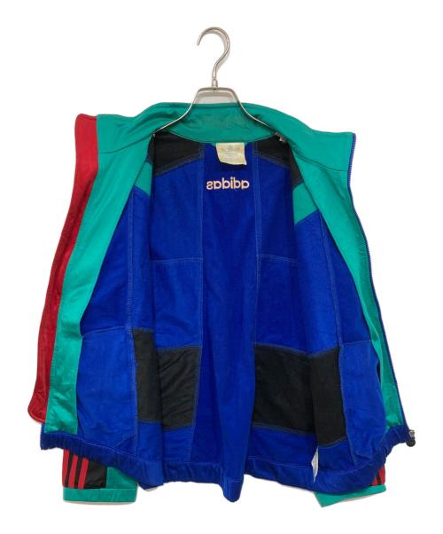 adidas（アディダス）adidas (アディダス) トラックジャケット ブルー×グリーン サイズ:Ｓの古着・服飾アイテム