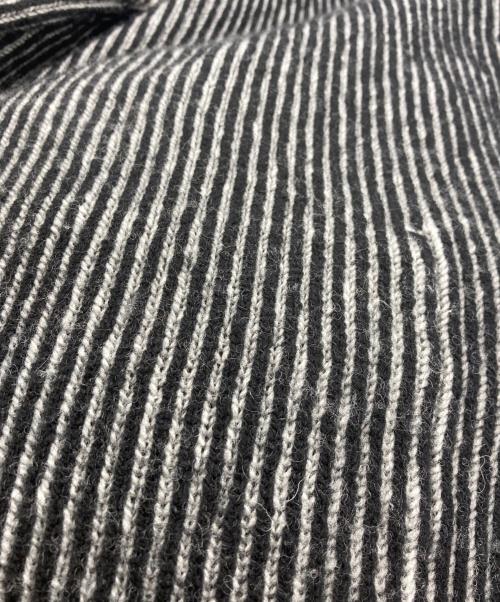 Name.（ネーム）Name. (ネーム) REVERSIBLE WOOL DRIVERS KNIT グレー サイズ:2の古着・服飾アイテム