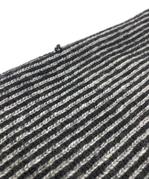 Name.（ネーム）Name. (ネーム) REVERSIBLE WOOL DRIVERS KNIT グレー サイズ:2の古着・服飾アイテム