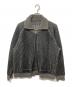 Name.（ネーム）の古着「REVERSIBLE WOOL DRIVERS KNIT」｜グレー