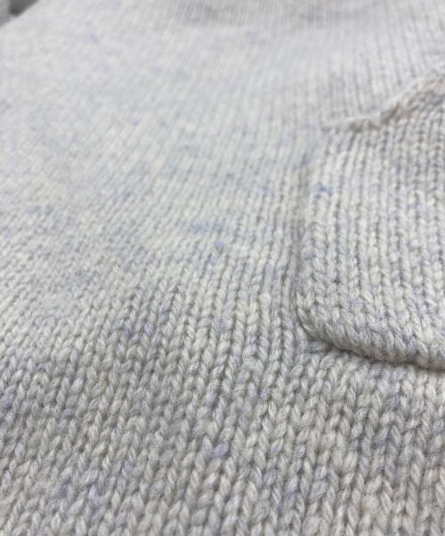 Name.（ネーム）Name. (ネーム) ZIP UP KNIT HOODIE ベージュ サイズ:2の古着・服飾アイテム