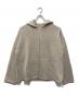 Name.（ネーム）の古着「ZIP UP KNIT HOODIE」｜ベージュ