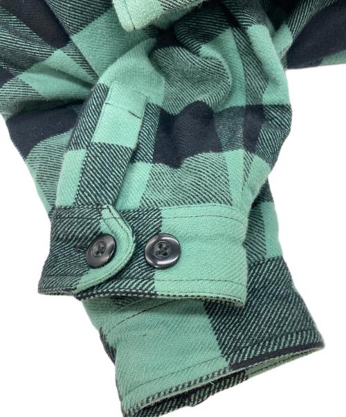 CarHartt（カーハート）CarHartt (カーハート) PACCBET (ラスベート) コラボシャツジャケット グリーン サイズ:Sの古着・服飾アイテム