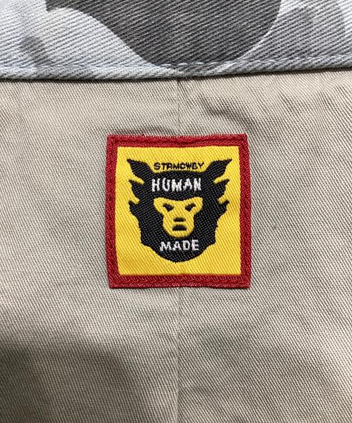 HUMAN MADE（ヒューマンメイド）HUMAN MADE (ヒューマンメイド) M-65 HEART CAMO FIELD JACKET グレー サイズ:Lの古着・服飾アイテム