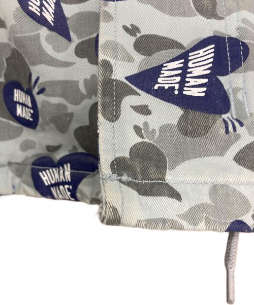 HUMAN MADE（ヒューマンメイド）HUMAN MADE (ヒューマンメイド) M-65 HEART CAMO FIELD JACKET グレー サイズ:Lの古着・服飾アイテム