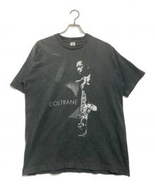 FRUIT OF THE LOOM（フルーツオブザルーム）の古着「JOHN COLTRANE プリントTシャツ」｜グレー