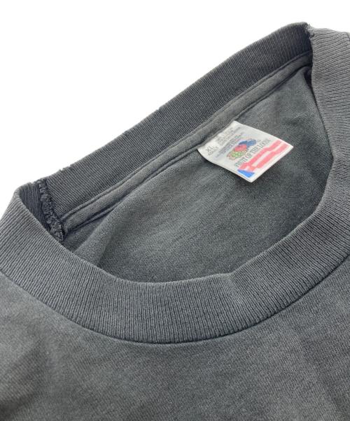 FRUIT OF THE LOOM（フルーツオブザルーム）FRUIT OF THE LOOM (フルーツオブザルーム) JOHN COLTRANE プリントTシャツ グレー サイズ:XLの古着・服飾アイテム