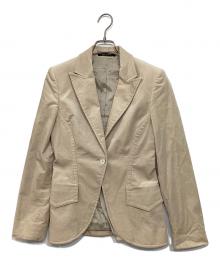 GUCCI（グッチ）の古着「ベロアジャケット」｜ベージュ