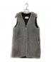 THE RERACS（ザ リラクス）の古着「ボアベスト」｜グレー