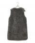 THE RERACS (ザ リラクス) ボアベスト グレー サイズ:FREE：10000円