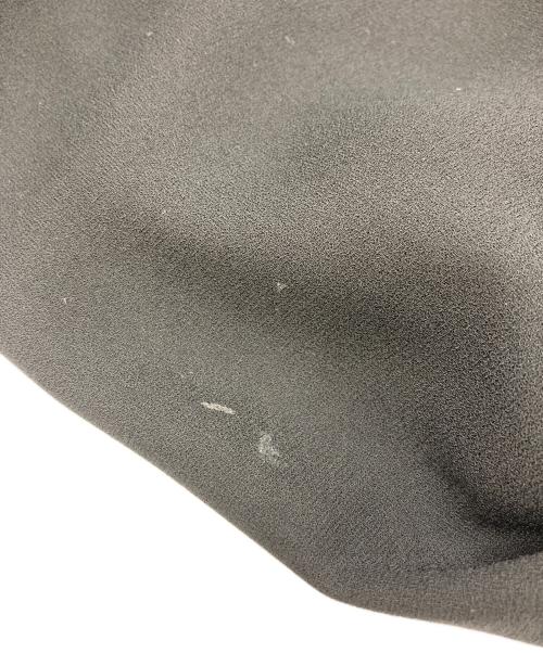 ENFOLD（エンフォルド）ENFOLD (エンフォルド) コットン ウェーブカラー ブラウス プルオーバー ブラック サイズ:38の古着・服飾アイテム