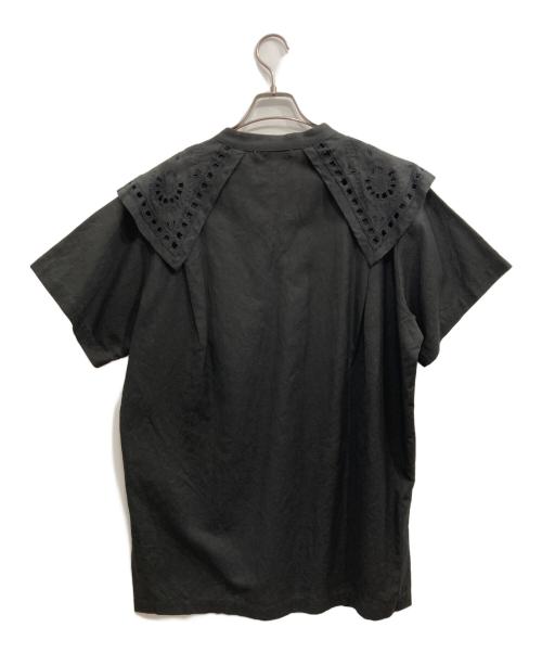 norment（ノーメント）norment (ノーメント) COTTON LINEN EMB YORK TUNIC ブラック サイズ:記載なしの古着・服飾アイテム