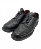 foot the coacherフットザコーチャー）の古着「ウィングチップシューズ」｜ブラック