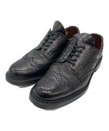 foot the coacher（フットザコーチャー）の古着「ウィングチップシューズ」｜ブラック