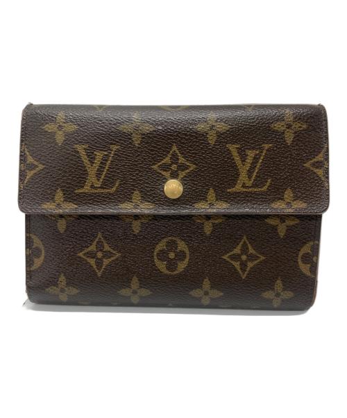 LOUIS VUITTON（ルイ ヴィトン）LOUIS VUITTON (ルイ ヴィトン) 3つ折り財布 ブラウンの古着・服飾アイテム