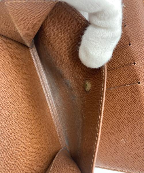 LOUIS VUITTON（ルイ ヴィトン）LOUIS VUITTON (ルイ ヴィトン) 3つ折り財布 ブラウンの古着・服飾アイテム