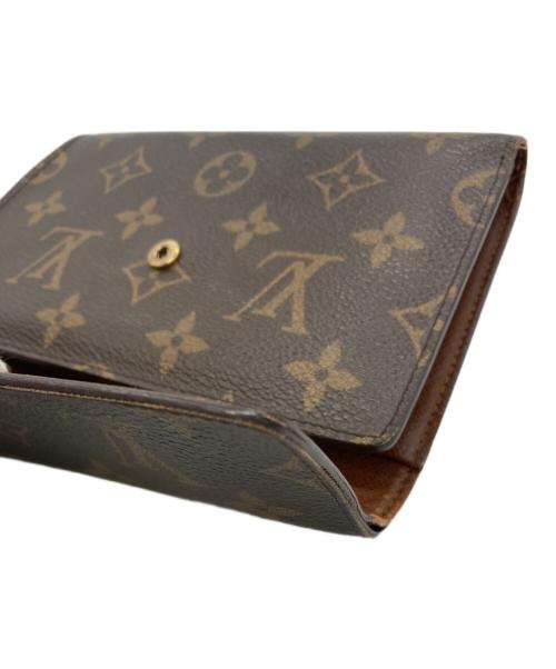 LOUIS VUITTON（ルイ ヴィトン）LOUIS VUITTON (ルイ ヴィトン) 3つ折り財布 ブラウンの古着・服飾アイテム