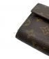中古・古着 LOUIS VUITTON (ルイ ヴィトン) 3つ折り財布 ブラウン：8000円