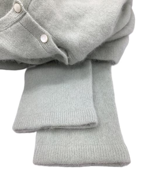 Plage（プラージュ）Plage (プラージュ) Cashmere Mix Fur カーディガン ライトグリーン サイズ:FREEの古着・服飾アイテム